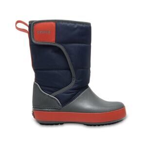 Crocs Kids Snow Boots Unisex US Shoes Size C‎ 11 Navy Red